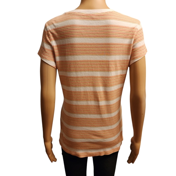 Sonoma Y2K Striped Stretchy T-Shirt - Picture 4 of 10